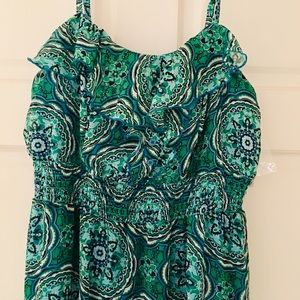 Faded Glory long, sleeveless dress.